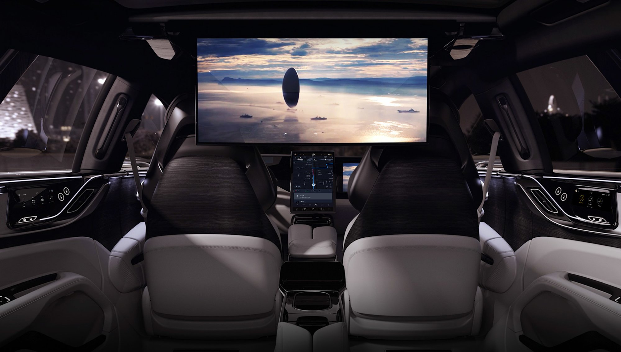 Faraday Future - Backseat Entertainment