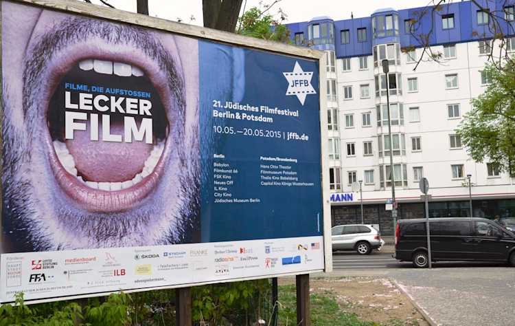 jewish filmfestival billboard